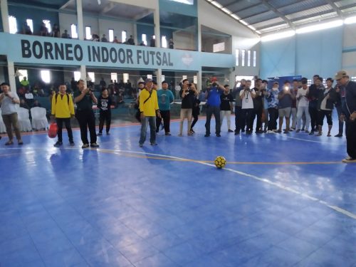 Remaja Masjid Ikuti Turnamen Futsal di Borneo