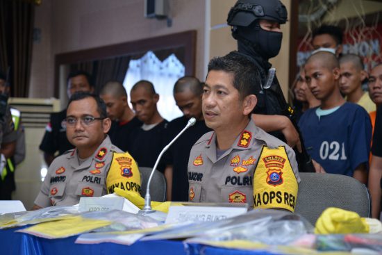 Operasi Antik Intan, Polres Banjar Bekuk 59 Pelaku Sabu