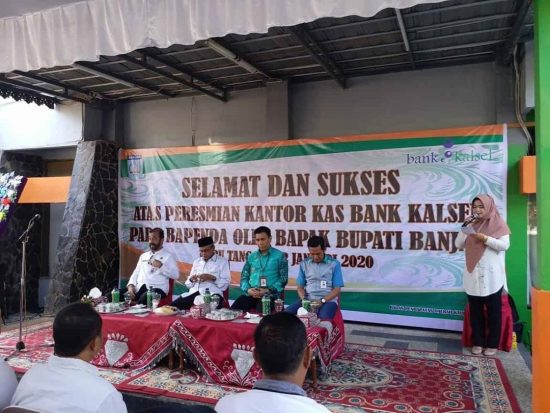 Bank Kalsel Resmikan Kantor Kas Bapenda Kabupaten Banjar2
