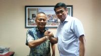 Ketua PWI Pusat, Atal S Depari bersama Mahmud Marhabah