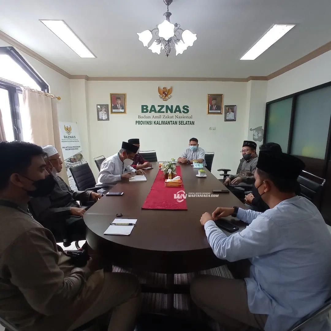 UPZ Bank Kalsel Lakukan Kunjungan ke Kantor BAZNAS
