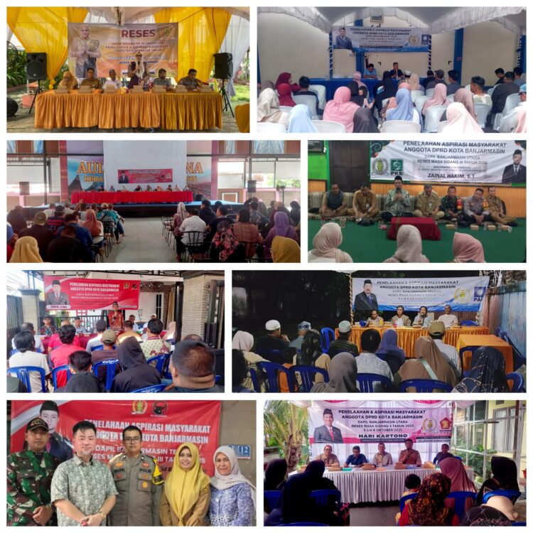 DPRD Kota Banjarmasin Gelar Reses, Serap Aspirasi Masyarakat di Akhir Tahun 2025