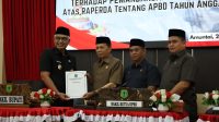 Iwan Alabio Sampaikan Jawaban Pada Pemandangan Umum Fraksi DPRD atas Reperda ABPD 2026
