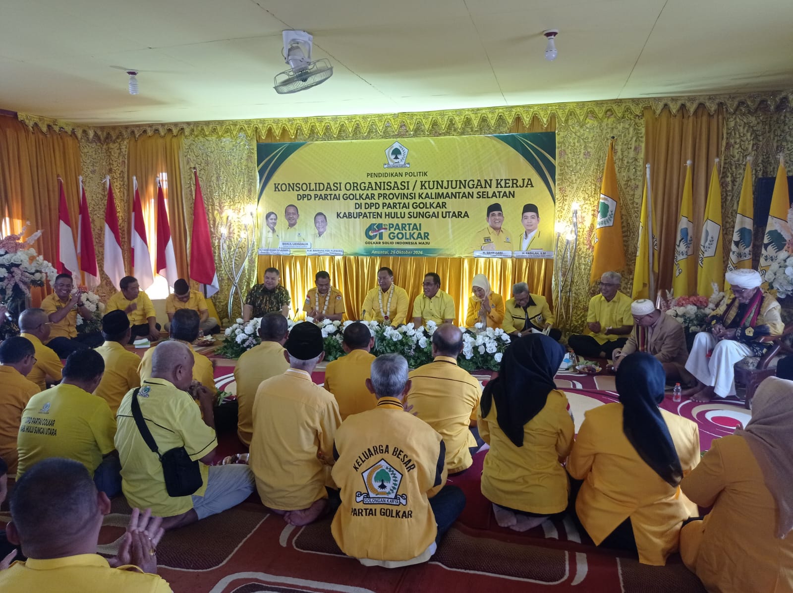 Partai Golkar Kalsel ke DPD Partai Golkar HSU