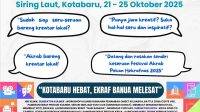 Festival AKRAB Kotabaru Akan Berlangsung 21-25 Oktober, Catat Tanggalnya