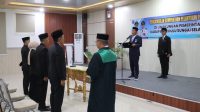 Bupati HSS Lantik Pejabat Pimpinan Tinggi Pratama