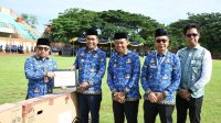 Pemkab HSS Gelar Apel Peringati HUT Korps
