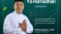 Hafis Ansyari Ucapkan Marhaban Ya Ramadhan 1447 H, Ajak Masyarakat Perbanyak Ibadah