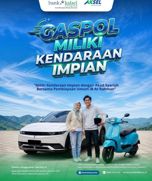 Program Gaspol Kredit kendaraan dari Bank Kalsel