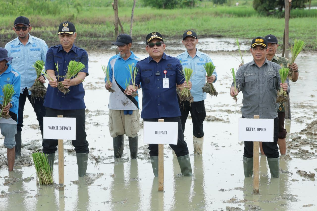 Bupati dan Wakil Bupati HSU Dorong Modernisasi Pertanian untuk Tingkatkan Hasil Panen