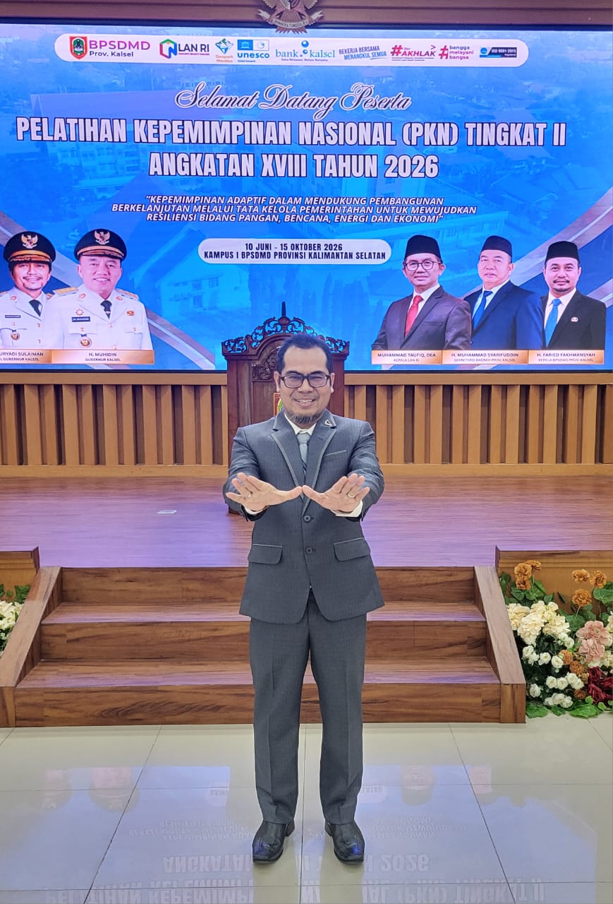 Ikuti PKN Tingkat II, Kepala BPBD Balangan Berkomitmen Tingkatkan Pelayanan Publik