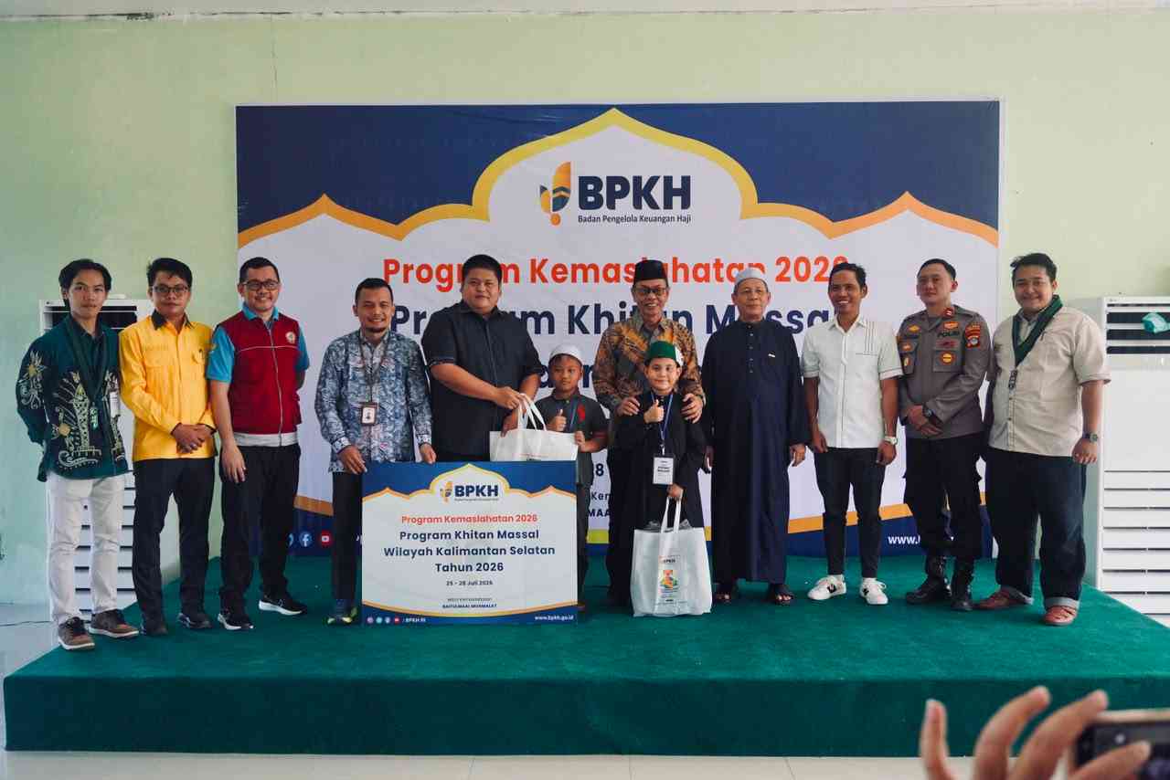 Bang Sandi Saat Pembukaan Sunatan Massal Gratis Di HSS