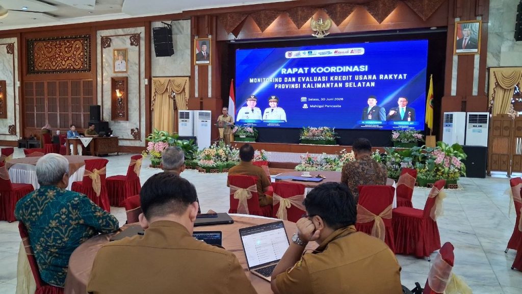 Pemprov Kalsel Perkuat Sinergi Penyaluran KUR untuk Dorong UMKM Naik Kelas