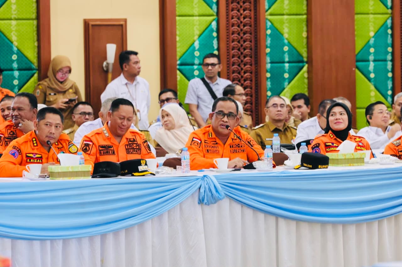 Bupati HSU Hadiri Apel Kesiapsiagaan Karhutla di Kalsel