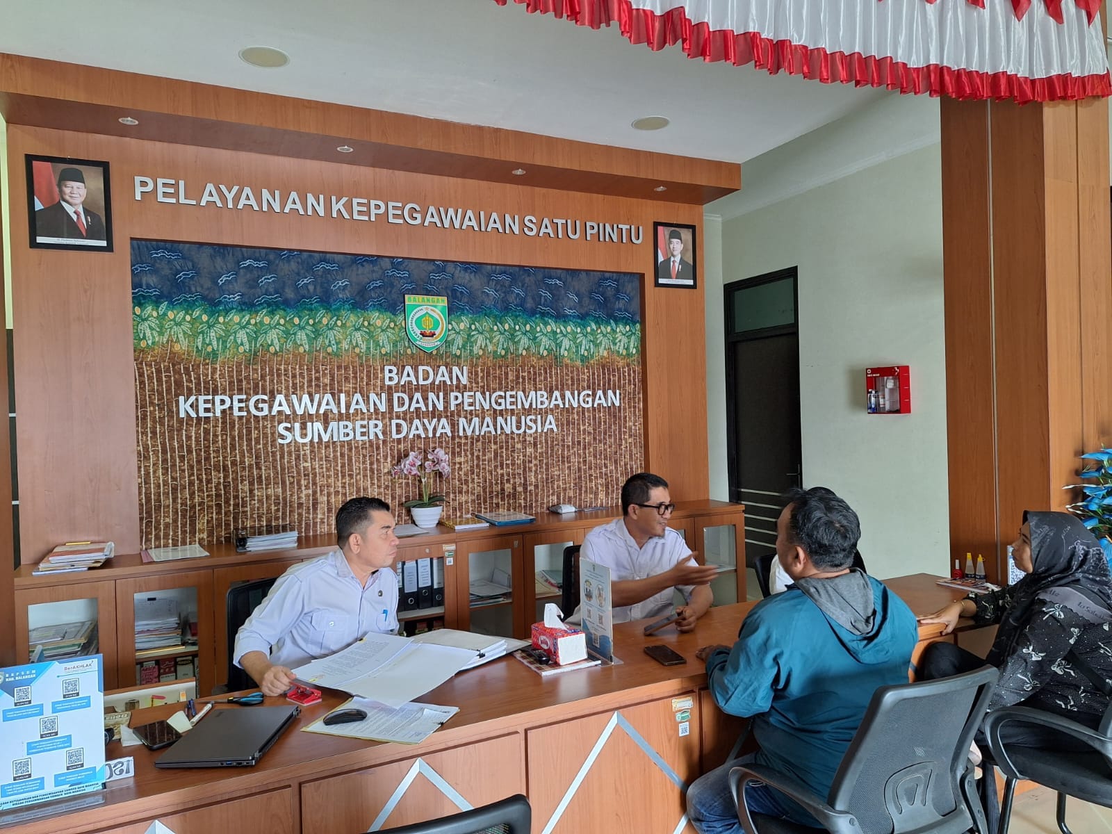 BKPSDM Balangan Tempati Posisi Kedua Implementasi DMS BKN se-Kanreg VIII, Dekati Kategori Sangat Lengkap