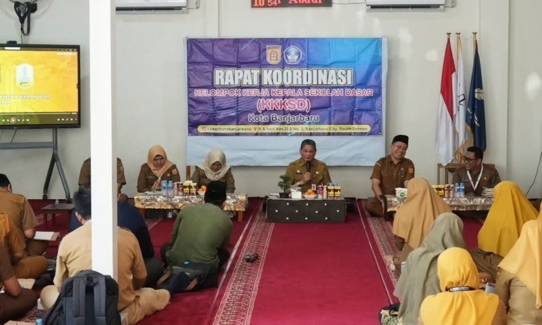 KKKSD Banjarbaru Bahas Arah Pendidikan Dasar dan Penguatan SDM