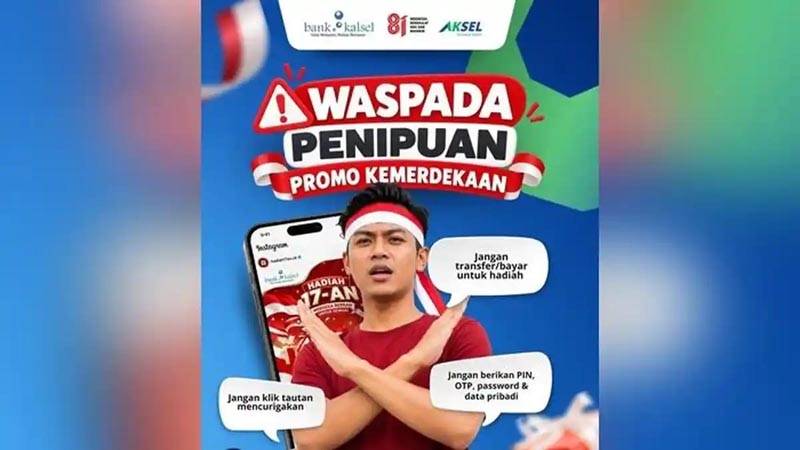 Bank Kalsel Imbau Waspada Penipuan Kemerdekaan_11zon