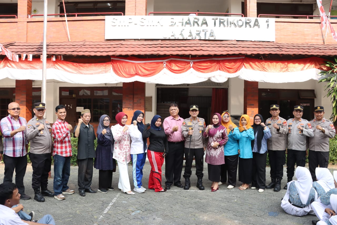 Road Show Jakarta Damai, Kapolres Jakbar Ajak Pelajar Bersatu Dan Jauhi Tawuran