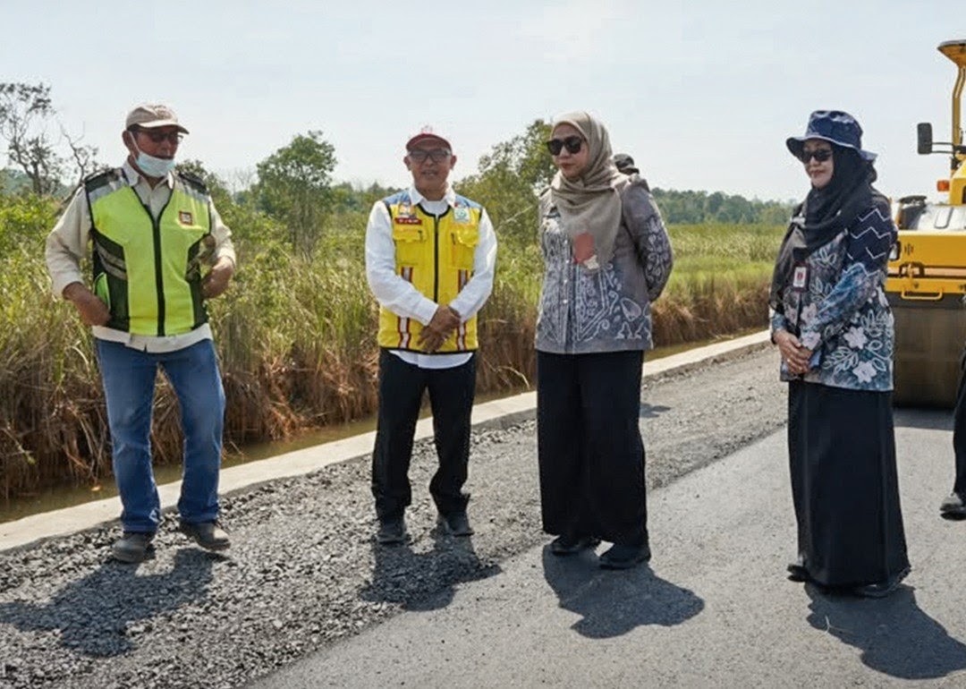 Jalan Purnawirawan-Guntung Manggis Buka Akses Baru Banjarbaru
