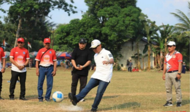 Pemkab HSS Dukung Pengembangan Olahraga Desa, Wabup Buka Turnamen Gala Desa XII se-Bamban