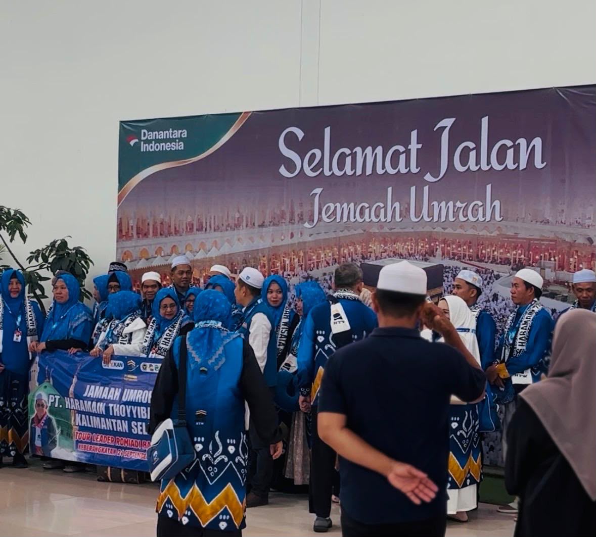 Bandara Syamsudin Noor Siapkan Holding Area, Keberangkatan Jemaah Umrah Kini Lebih Nyaman