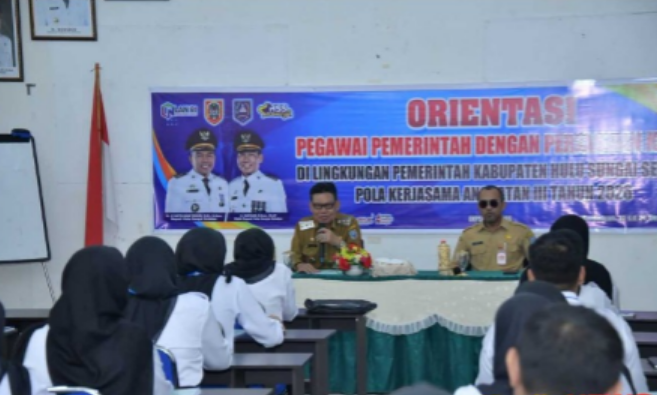 Buka Orientasi Angkatan III 2026, Wabup Suriani Tekankan Profesionalisme 45 PPPK HSS